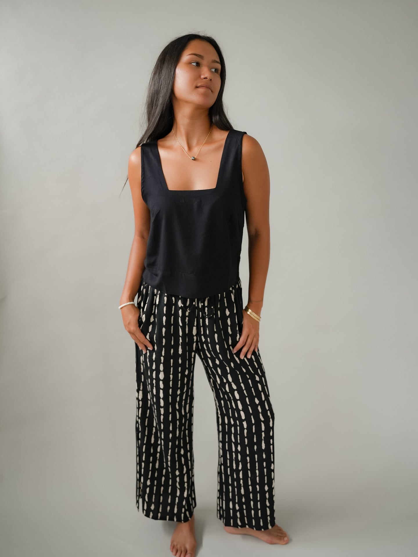 Malta Pant - Current Black